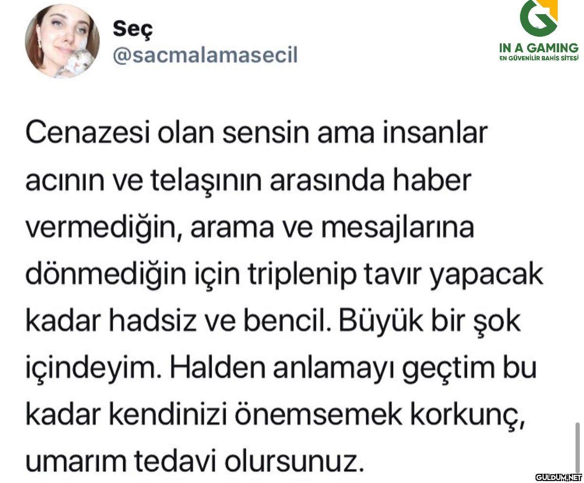 Seç @sacmalamasecil G IN A...