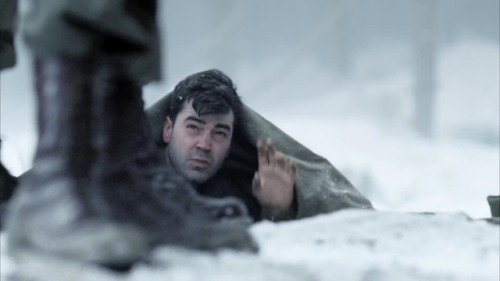 spockvarietyhour:Ron Livingston as Lewis Nixon in Band of Brothers