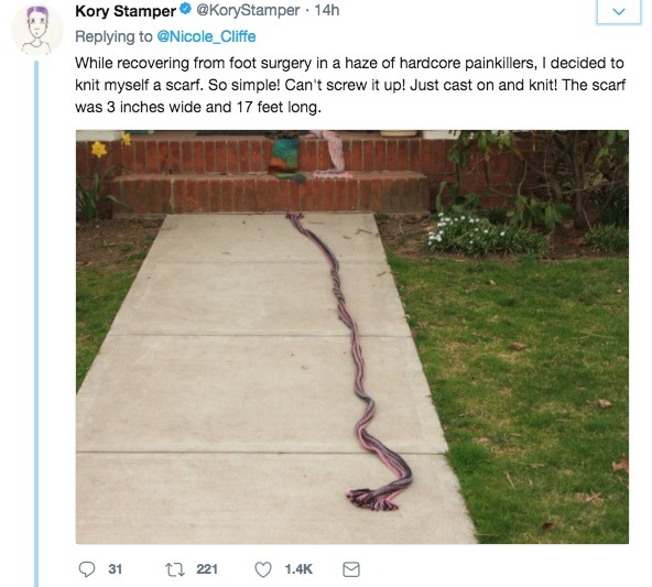 radicalpolitics: derinthemadscientist:  areslinkysart:  ascientistknits: Nicole Cliffe