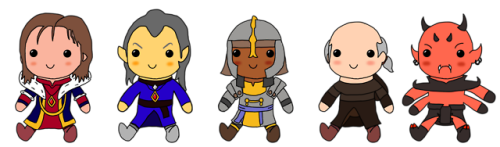 fruitypies:rels-tenim:I reimagined a bunch of Oblivion characters…as plushies!THIS IS SO CUTE I LOVE