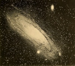 nemfrog:  The Andromeda Galaxy, the nearest major galaxy to the Milky Way. Die Milchstrasse. 1908. 