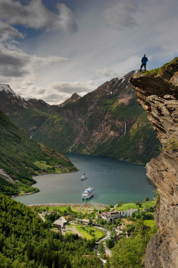 radivs:  View of Geirangerfjord… by Pawel
