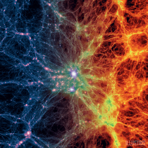 startswithabang:  Scientists Discover Space’s Largest Intergalactic Bridge, Solving A Huge Dark Matter Puzzle“Lo and behold, these shocks are some of the first things you notice if you look at the Chandra images of the Bullet cluster on their own!