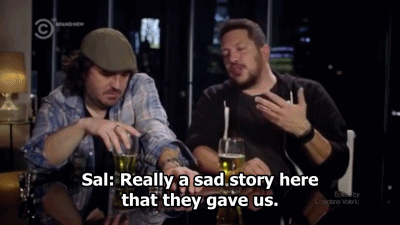 the-saltae-pretzel: Favorite moments from Drunk History with Impractical Jokers Q and Sal.