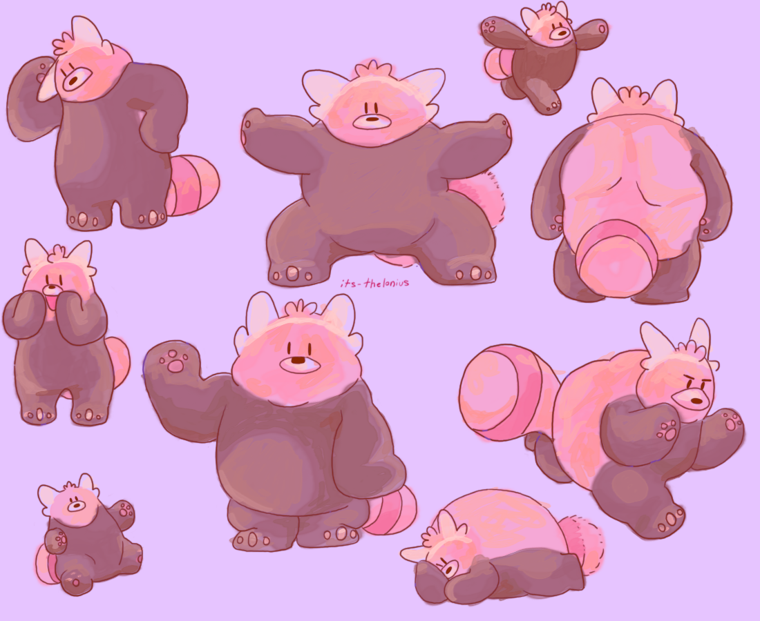 thelonius-art:  some round friends!