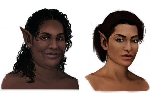 rnarccus: Small collection of some of the elves from Eldet 