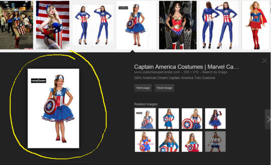 hopeless–geek:  I HAVE A BONE TO PICK WITH THE WORLD!When you type “Captain America costume” into google images 98% of the results are men.But when you type in “sexy Captain America costume” it’s 99% women (1% Chris Evans).WHY YOU SO