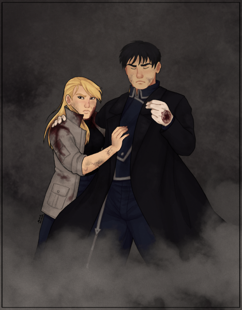 allysketches:another one I did a while ago… yes, royai againwhat can I say?? I just love them