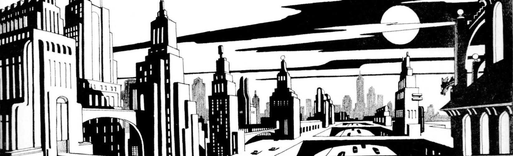BATMAN: ANIMATED — Gotham City by Richie Chavez (2)