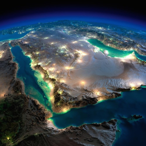 coolthingoftheday:The Earth at night. Photographs taken by NASA.(Source)