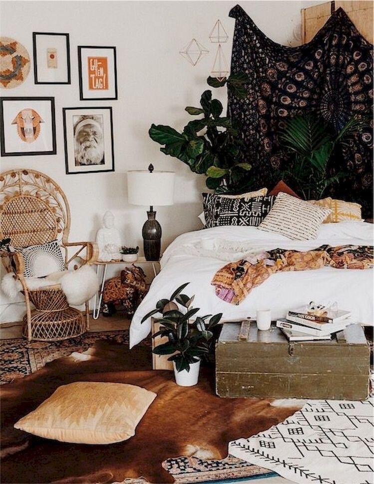 tumblr room aesthetic inspiration boho chic innenausstattung