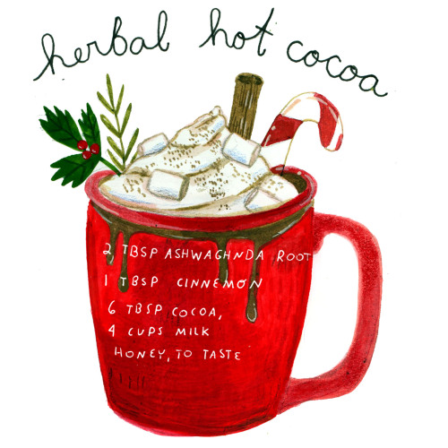 Around this time of year, I feel like always want something warm to drink. This lovely recipe from @