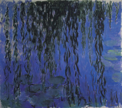 malinconie:  Blue Water Lilies by Claude Monet 