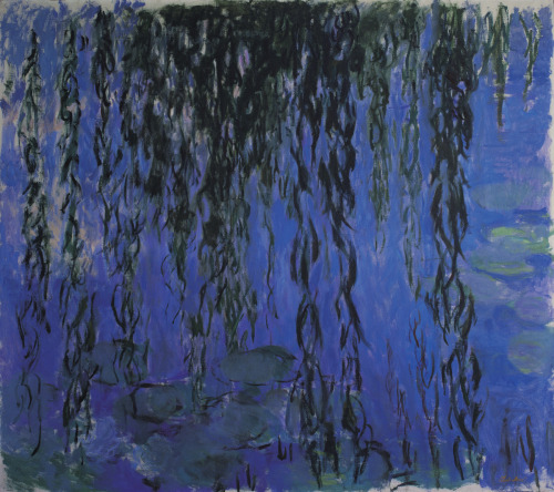 malinconie: Blue Water Lilies by Claude Monet