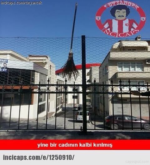 Yine bir cadının kalbi kırılmış