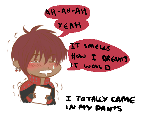 cinnadicks:  I always felt Mizuki would have a total boner for his art senpai Ryuuhou,