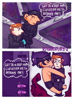 rawringryu-arts:  I heard inseperable Kylux is canon ya’ll