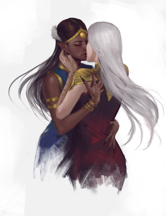 atutcha: ‪Carmilla and Raman ⚜️Ramilla⚜️‬ ‪💋💋💋 let’s not talk about the nails‬ 