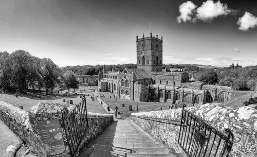 St. David’s Cathedral, Pembrokeshire, UK by Bone Setter St Davids is one of the great historic