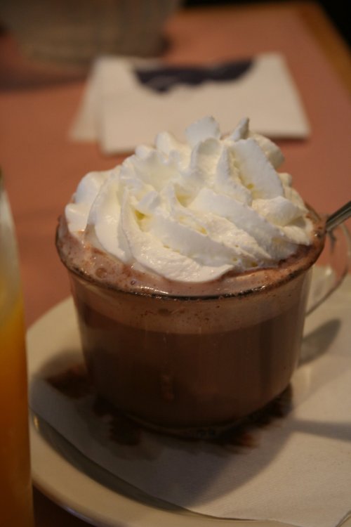 im-horngry: Hot Chocolate with Whipped Cream - As Requested!