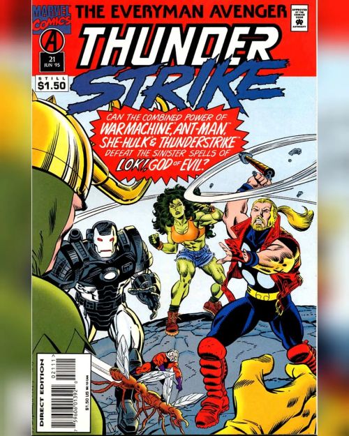 Thunderstrike 21 (1995) . Pacts of Vengeance . Written by Tom DeFalco and Ron Frenz Penciled by Ron 