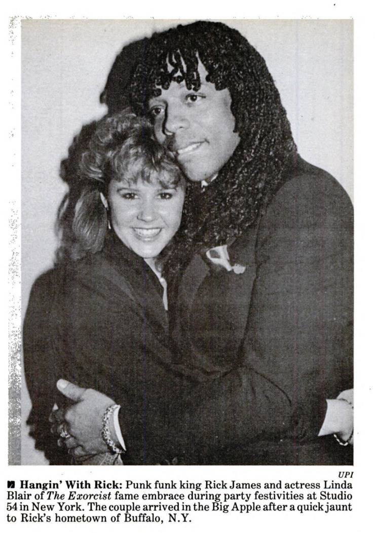 Linda Blair Rick James
