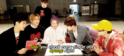 Kyung Talking About His Mullet