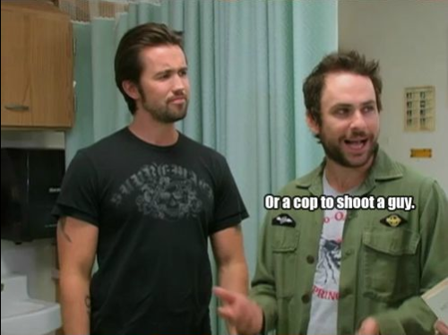 the-absolute-funniest-posts:  aimless99: Mac and Charlie actually being intelligent. tHIS