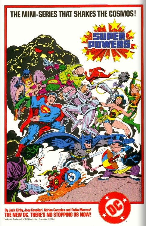 DC comics in the 1980s — Super Powers v1 In 1984, DC comics published a 5...