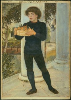 pre-raphaelisme:  A Basket of Oranges by