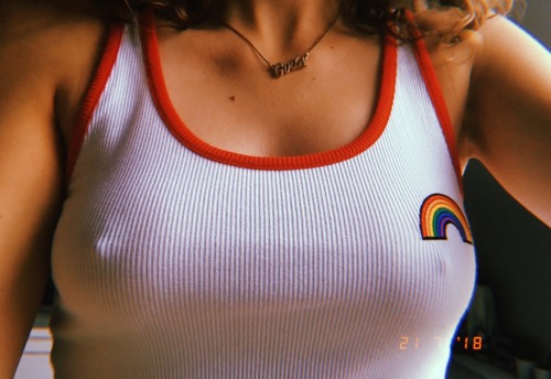 thelifeofmilaqueen: free the rainbow nipple  onlyfans.com/queenmila