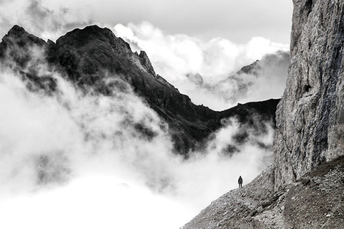 nevver:You’ve come to the end of the world, keep walking - Gustav Willeit