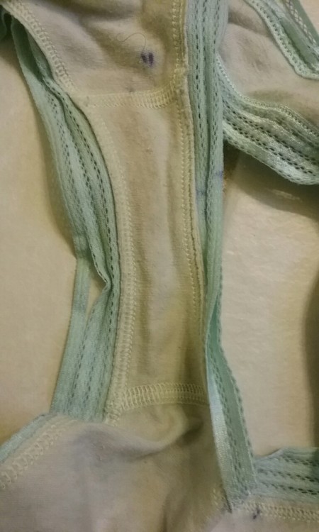 wnyfreak:  Tuesday’s dirty panties 
