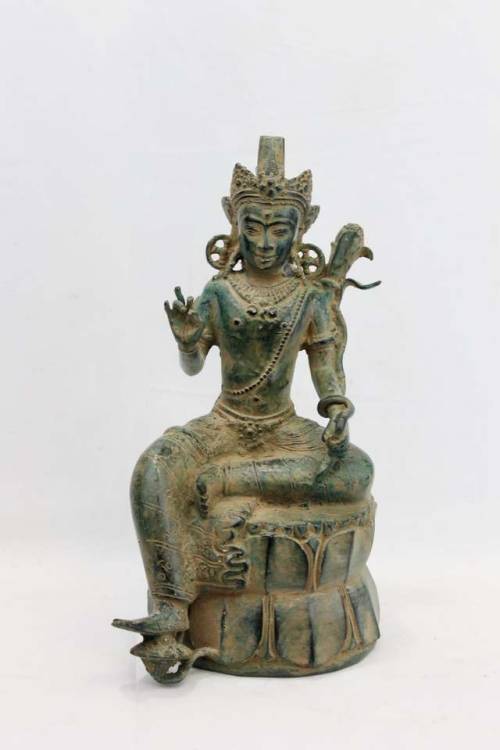 Dewi Sri, Balinese Javanese style bronze