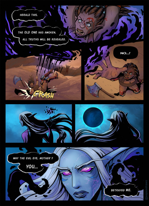 Short Comic: Fate Worse Than DeathA scenario between my main WoW characters Acrona and ManataMy Twit