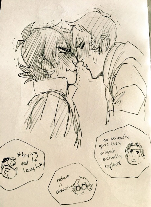 illusbal:  my favorite iteration of klance is gay stubborn and dumb 