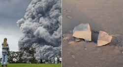 gorgeousgeology:  Things are going from bad to worse in Hawaii.  Mount Kilauea is blasting out “ballistic blocks” the size of kitchen appliances. These boulders of up to 2ft (60cm) were found just a few hundred yards from the crater, reported the