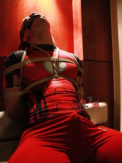 tiedupsuperheros:  Follow us at TiedUpSuperHerosHOT Super Hero Bondage Stories at GayBondageFiction.com 