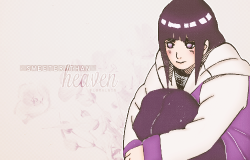 floralnin:   sweeter than heaven and hotter than hell  For the most beautiful and perfect Hinata I know ♡ 