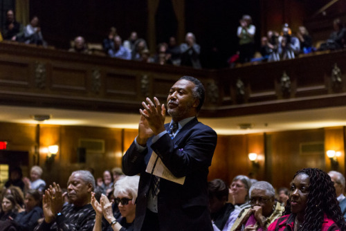 Rev. Dr. Debora Jackson, Director of Lifelong Learning at Yale Divinity School, speaks during the Ma