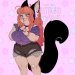 pistachiozombie:My curvy gal, Kitten. She&rsquo;s ordering Lisa Frank stickers🌈🐱