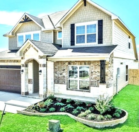 Stone AustinIdeas For A Substantial Exterior Remodel Of A Two-story White Craftsman Stone Home With A