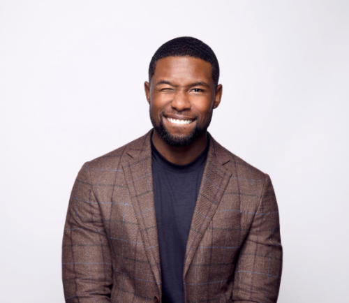 sbrown82: Trevante Rhodes at the Toronto International Film Festival for Los Angeles Times (2016).