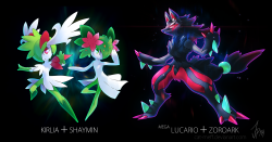 thehaloguy:  syntheticimagination:  A bunch of previously unpublished fusions (except for the super-fluffy ampharia). One of these is not like the others ehehehe.  I NEED ALL OF THESE!   