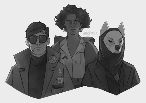 harpaax:study of my fave visionaries