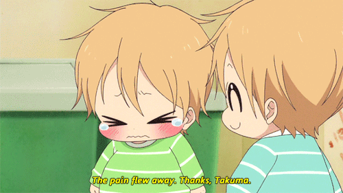 clumsymodge:animationsource:Are you okay, Kazuma-kun?Gakuen Babysitters is the most wholesome anime 