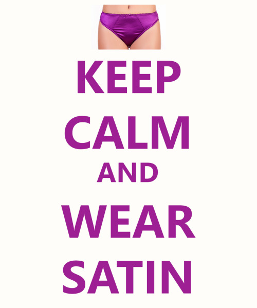 katiefancysatinpanty:  xoxox Katie www.fancysatinpanties.com
