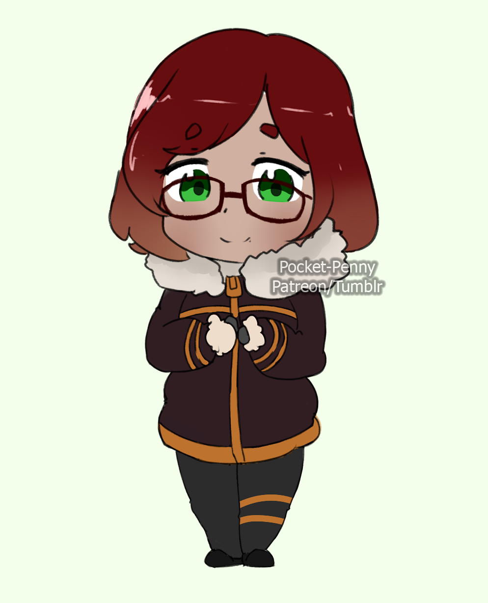 pocket-penny:  A lovely Mysterious Red Haired Women~ Requested from my Patreon! 