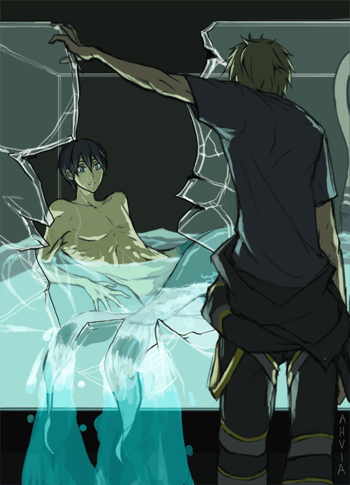 rottingpizza:   a [yndr intensifies] sequel to previous post  i’m sorry about your tank merharu :( firefighter makoto will…..make… it.. better….???  