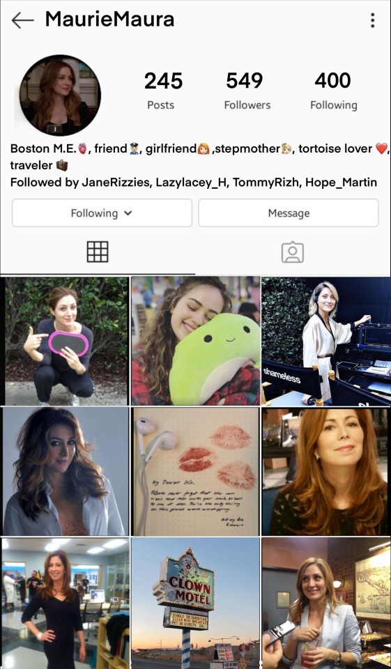 Dr. Megan Hunt And Dr. Maura Isles IG Posts. (If They Are In The Same Universe.)